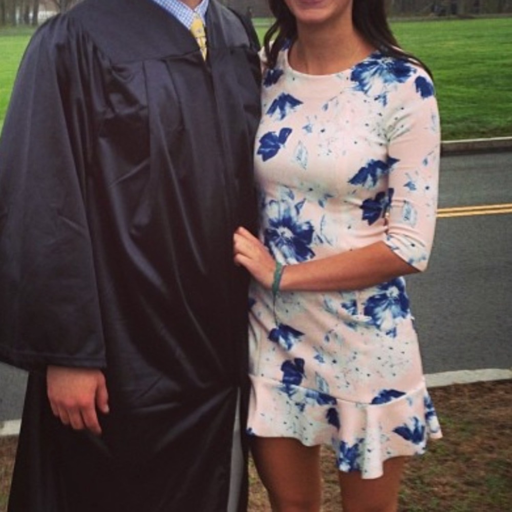 Zara floral dress - Graduation dress